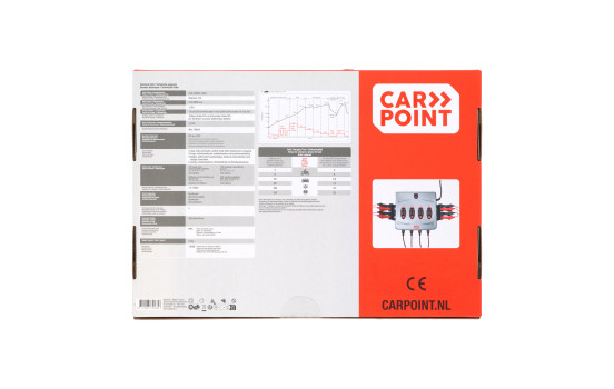 Cargador de batería Carpoint BX-6 de 16 A y 4 bancos, Imagen 8
