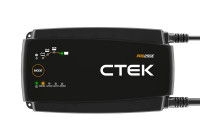 Cargador de batería CTEK PRO25SE 25A 12V + soporte de pared