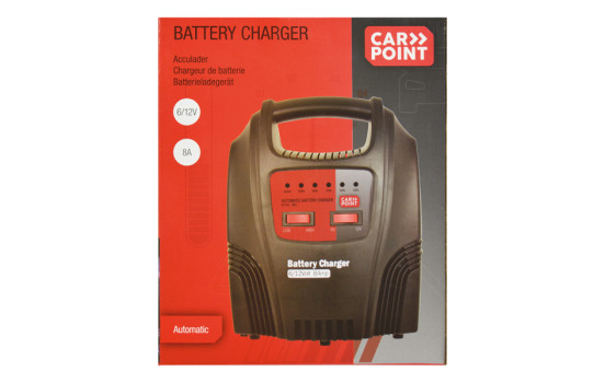 Cargador de batería Carpoint 8A, Imagen 3