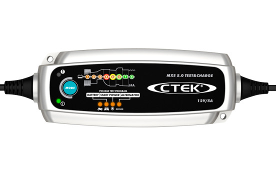 Cargador de batería CTEK MXS 5.0 de 12 V para prueba y carga