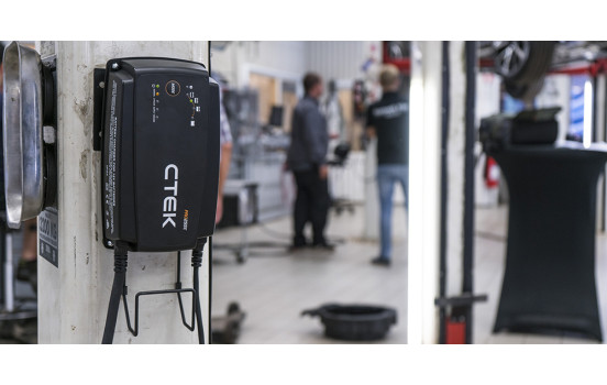 Cargador de batería CTEK PRO25SE 25A 12V + soporte de pared, Imagen 8