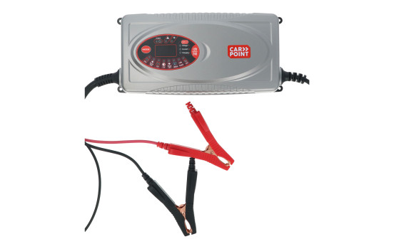 Cargador de batería de litio Carpoint BX-5M de 12 V/24 V y 25 amperios