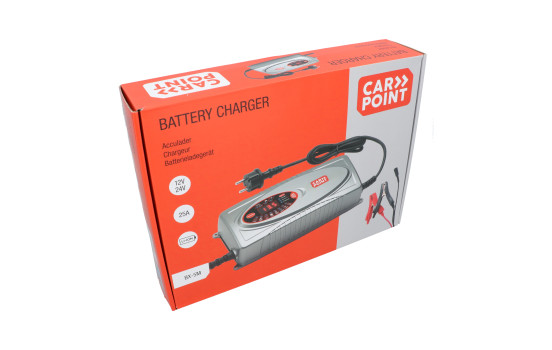 Cargador de batería de litio Carpoint BX-5M de 12 V/24 V y 25 amperios, Imagen 5