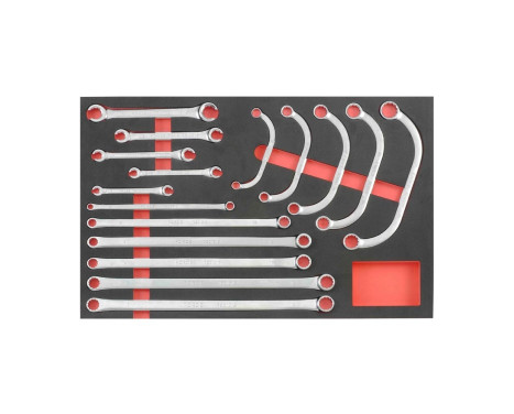 Juego de anillo de fuerza y llave lunar de 16 piezas