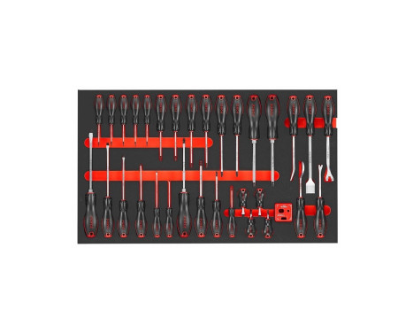 Juego de destornilladores Force de 33 piezas (EVA)