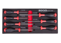 Juego de destornilladores Torx Rooks, 7 piezas
