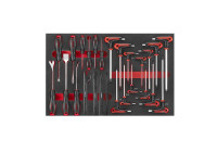 Juego de extractor de fuerza, raspador y llave hexagonal de 26 piezas (EVA)