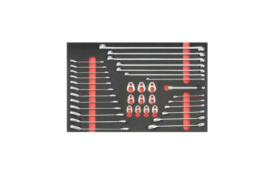 Juego de llaves de anillo Force de 36 piezas (EVA)