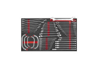 Juego de llaves de fuerza de 52 piezas (EVA)