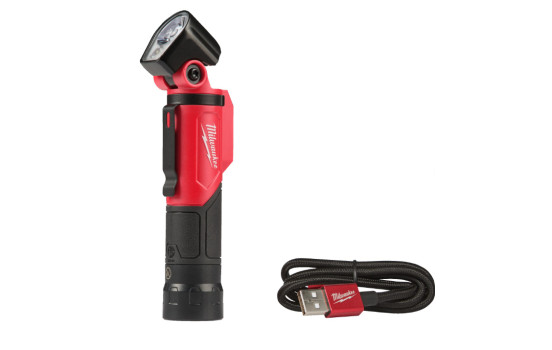 Lámpara de trabajo recargable por USB Milwaukee con cabezal giratorio, Imagen 2