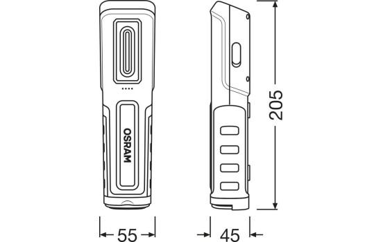Lámpara LED para correr Osram FAST CHARGE PRO 500, Imagen 8