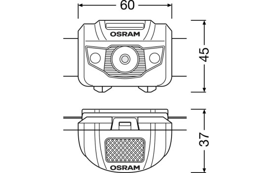 Linterna frontal Osram LINTERNA FRONTAL 87 ESSENTIAL, Imagen 3