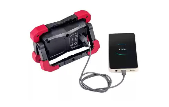 Luz de trabajo LED COB Bright Line con batería externa de 1500 lúmenes, Imagen 3