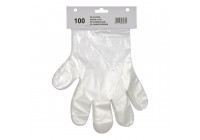 Guantes desechables PE 80x 100 piezas