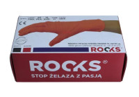 Guantes desechables Rooks naranjas, talla XL, juego de 90