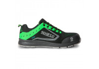 Zapatos de trabajo ligeros Sparco Cup S1P Adelaide Negro/Verde Talla 44
