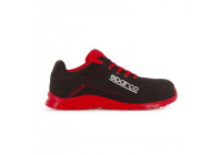 Zapatos de trabajo ligeros Sparco Practice S1P Jacques Negro/Rojo Talla 46