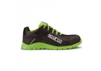 Zapatos de trabajo ligeros Sparco Practice S1P Keke Negro/Verde Talla 39