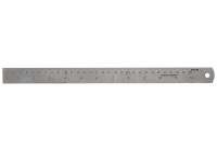 Regla de acero inoxidable de 30 cm