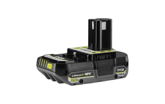 Batería de litio Ryobi ONE+ de 18 V y 2,5 Ah RB1825C