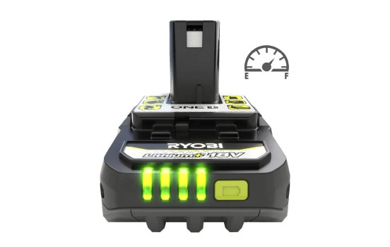 Batería de litio Ryobi ONE+ de 18 V y 2,5 Ah RB1825C, Imagen 2