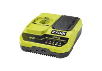 Cargador rápido Ryobi ONE+ de 18 V con velocidad de carga de 8,0