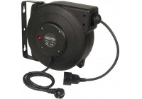 Carrete eléctrico Steiner de 20 m con cable de goma