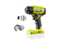 Pistola de aire caliente inalámbrica Ryobi ONE+ de 18 V (sin batería)