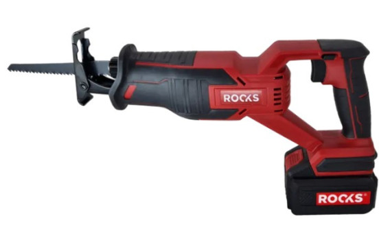 Sierra alternativa Rooks 20 V AQ-One 2000 rpm x 23 mm (incluye batería de 4,0 Ah)