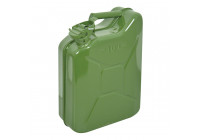Bidón 10l verde metal TüV/GS