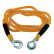Cable de remolque de 14 mm, 3000 kg, bolsa con cremallera