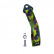 Cinturón de remolque Simoni Racing - Verde camuflaje - máx. 3000 kg - Longitud 26 cm