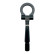 Ojal de remolque Simoni Racing - Metal - Negro - Longitud 23,7 cm - 300 g