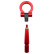 Ojal de remolque Simoni Racing - Metal - Rojo - Longitud 23,7 cm - 300 g, Miniatura 2