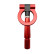 Ojal de remolque Simoni Racing - Metal - Rojo - Longitud 23,7 cm - 300 g, Miniatura 4