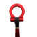 Ojal de remolque Simoni Racing - Metal - Rojo - Longitud 23,7 cm - 300 g, Miniatura 5