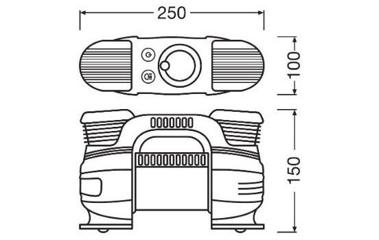 Inflador de neumáticos Osram 830, Imagen 9