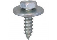 Perno de placa hexagonal OEM:07119916946 -07119901294 4,8x16mm galvanizado - 5 piezas