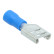 Manguito de enchufe plano Carpoint 544 Azul 8,0 x 0,8 mm 10 piezas, Miniatura 2