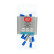 Manguito de enchufe plano Carpoint 544 Azul 8,0 x 0,8 mm 10 piezas, Miniatura 4