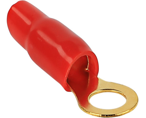 Terminal de cable de anillo 20 mm² > 6,4 mm 50 piezas rojo