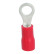 Terminal de cable de anillo Carpoint 535 rojo M4 10 piezas, Miniatura 3