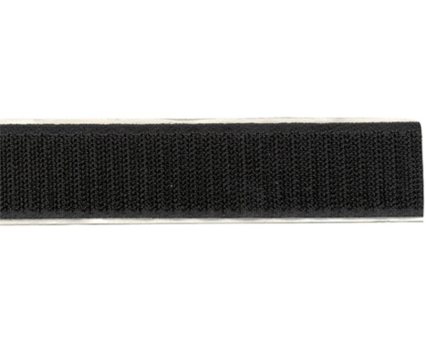Velcro Ancho 20 mm / Largo 25 metros Negro - lado de gancho