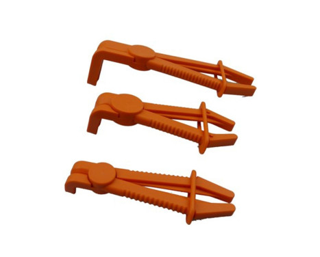 Alicates para abrazaderas de manguera curvas de 3 piezas