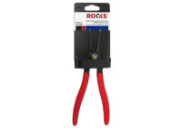 Alicates para anillos de retención Rooks, rectos, 180 mm