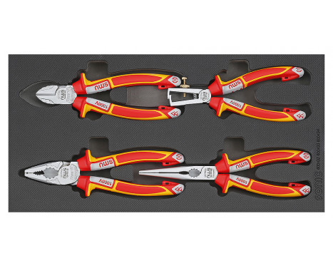 Juego de alicates sónicos VDE (alemán) de 4 piezas