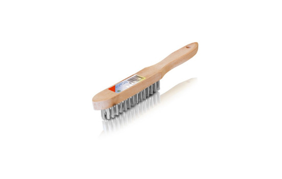 Cepillo de acero de 4 filas