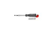 Destornillador flexible de 1/4" con puntas