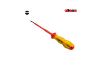 Destornillador plano con aislamiento de fuerza de 8 mm