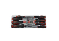 Juego de 8 destornilladores de punta plana y Phillips